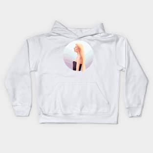 Anya Taylor-Joy fanart Kids Hoodie